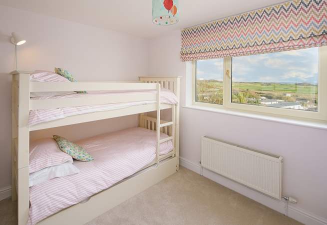 The children will love the bunk beds. Imagine waking to this every morning!