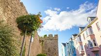 The town centre is steeped in history.