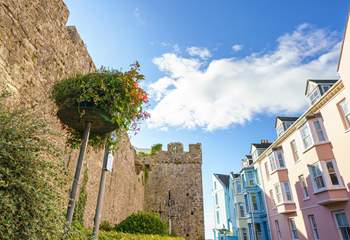 The town centre is steeped in history.