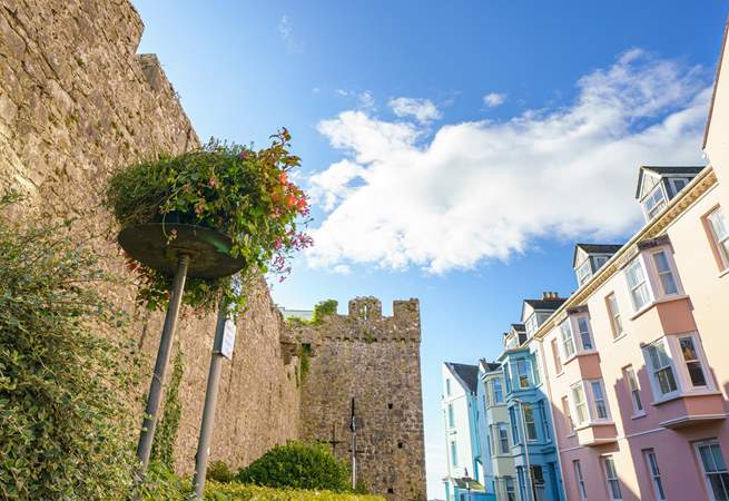 The town centre is steeped in history.