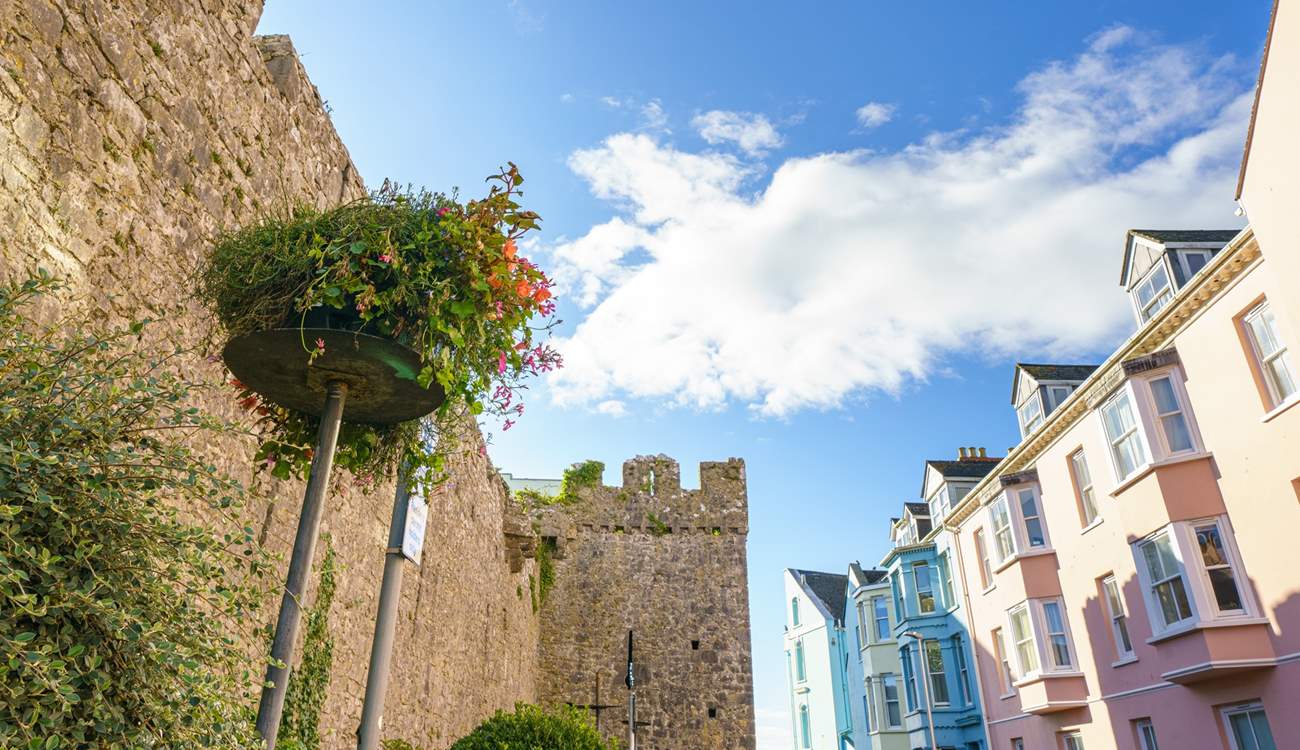 The town centre is steeped in history.