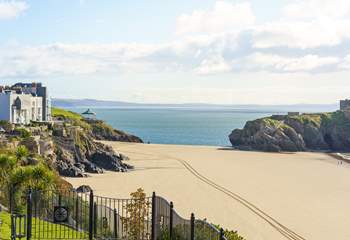 The stunning sandy beaches are perfect for family holiday time.