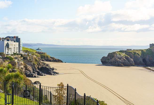 The stunning sandy beaches are perfect for family holiday time.