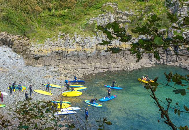 Renowned for sea sports,  Pembrokeshire has lots to offer the outdoor enthusiast.