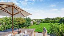 Perfect spot for breakfast or dinner al fresco under the stars.