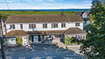 Take in the  breathtaking views of the Gower peninsula and the gorgeous historic town of Tenby in the distance.