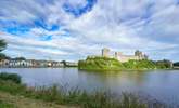 One of Wales' iconic castles, Pembroke Castle, the birth place of King Henry VII.  - Thumbnail Image