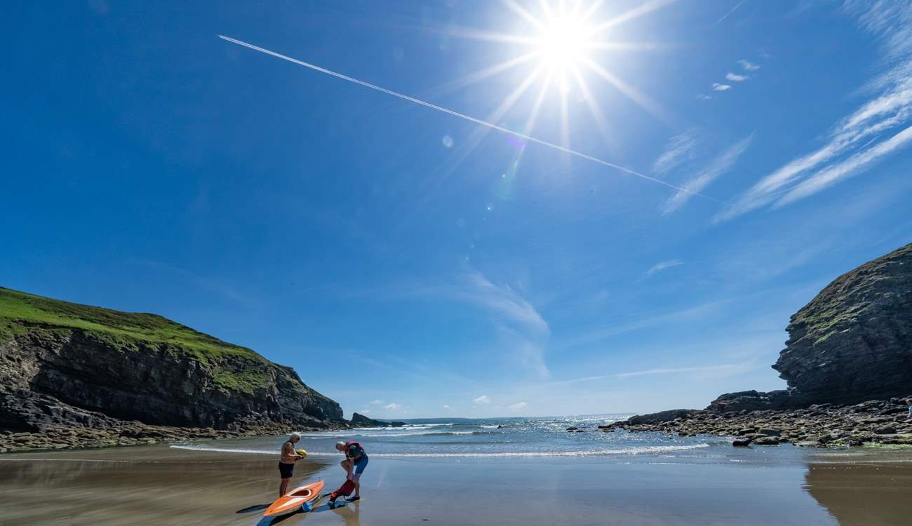 Magical Nolton Haven, near Broad Haven and spectacular Druidstone Beaches. 