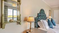 Spellbinding views from the main bedroom. 