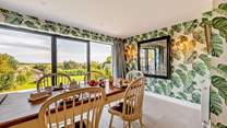 For sunny breakfasts with garden and ocean views. Throw open the bi-fold doors for a cooling summer breeze. 
