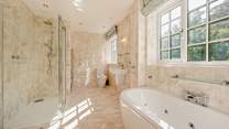 One of the many stunning bathrooms. 
