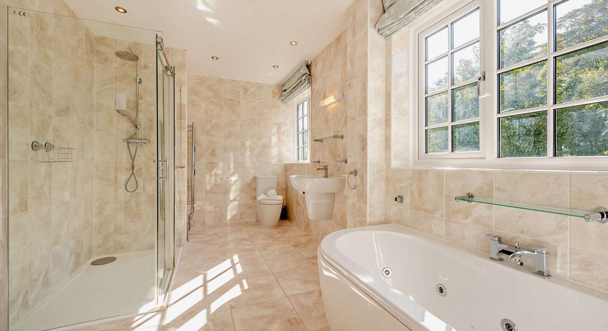 One of the many stunning bathrooms. 