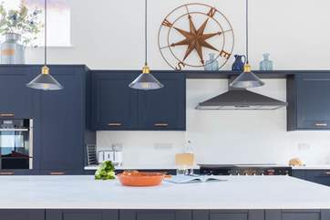 Beautifully finished, the kitchen is a delight.