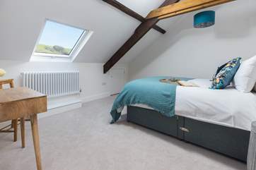 Views of the surrounding countryside from bedroom 4.