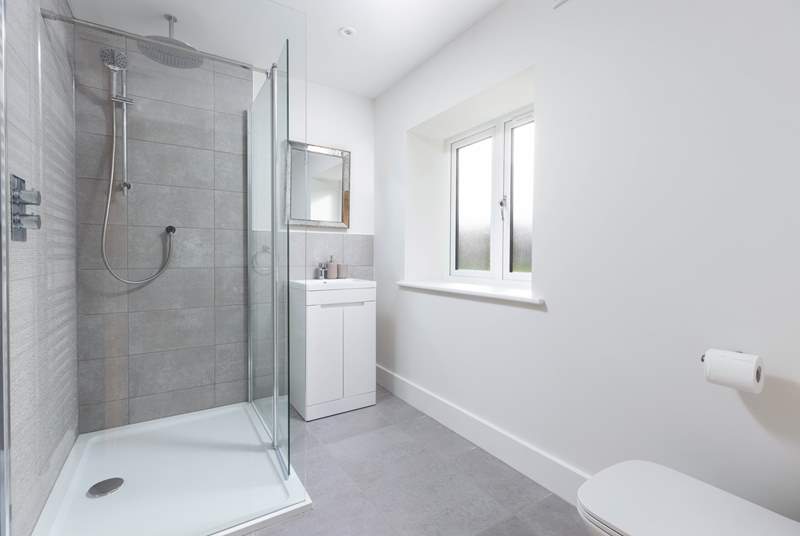 Bedroom 2 has a superb en suite shower-room with a rainfall shower.