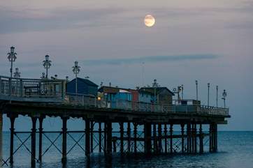 The bustling town of Teignmouth is worth a visit.