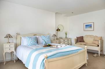 Bedroom Two is set to impress with its ornate French style furniture