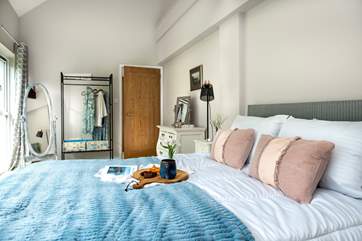 Breakfast in bed? Why not , you are on holiday!