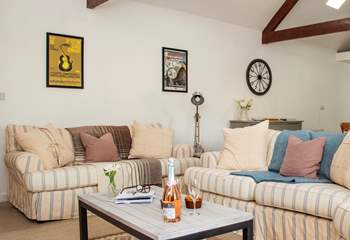 Sink into the squidgy sofas after a day out exploring all the delights of the area 