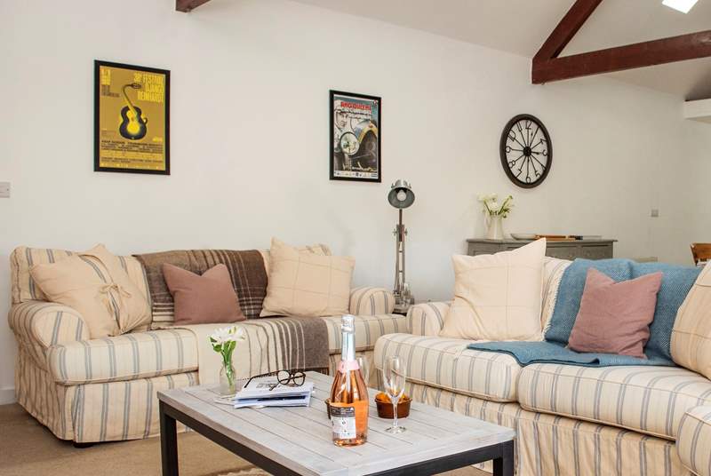 Sink into the squidgy sofas after a day out exploring all the delights of the area 