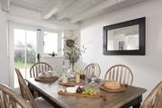 From the dining area you can step out onto the terrace.