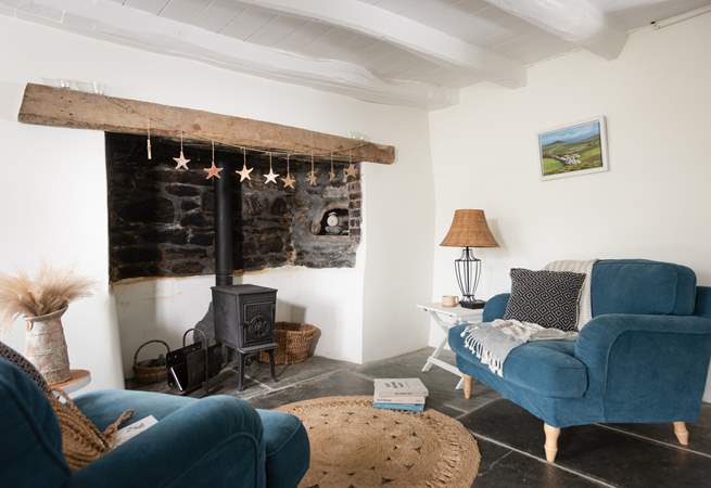 The little snug is waiting to welcome you as you step through the door.