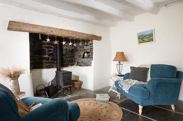 The little snug is waiting to welcome you as you step through the door