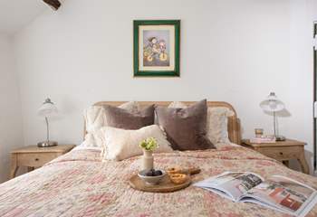 A king-size bed awaits you in Bedroom 1.