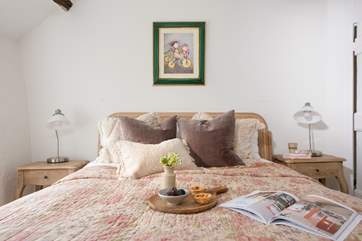 A king-size bed awaits you in Bedroom One
