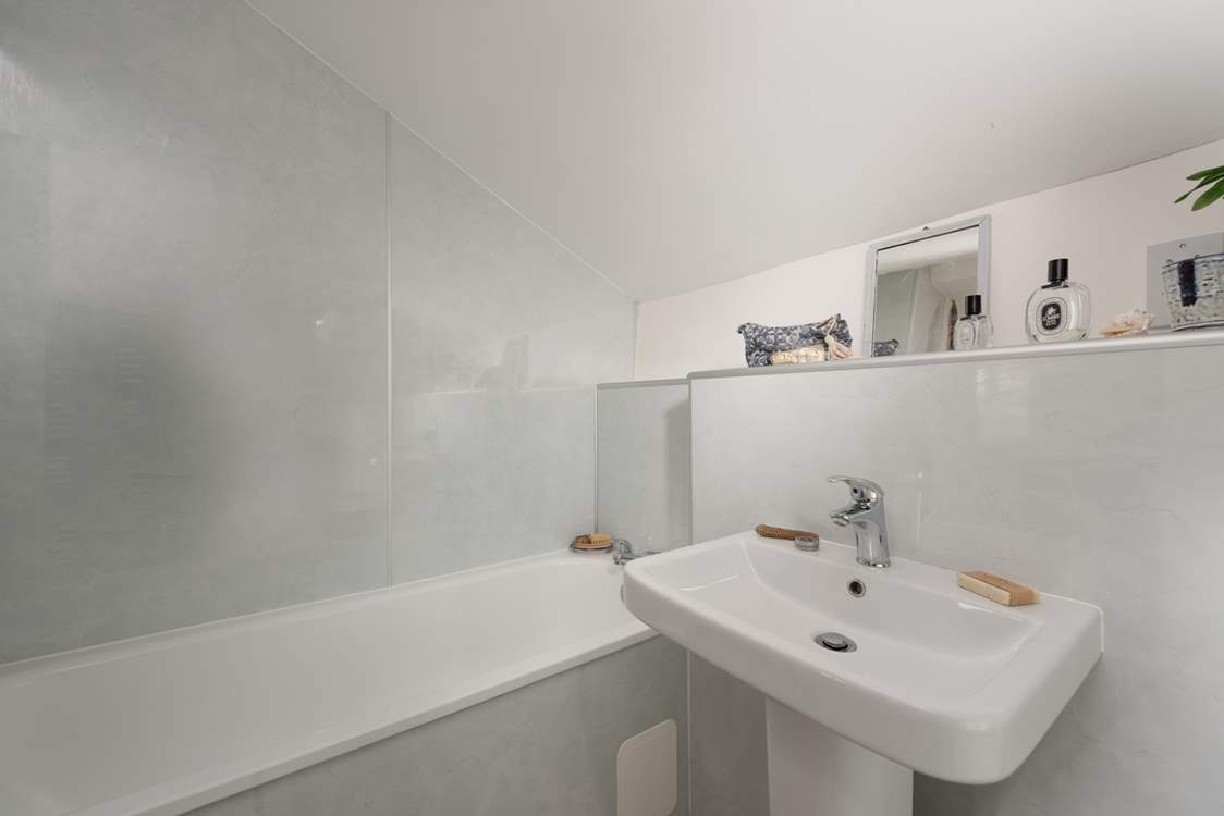 Bedroom 1 has the luxury of an en suite bathroom.