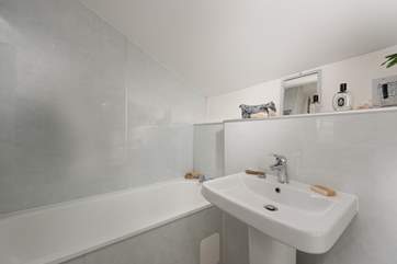 Bedroom One has the luxury of an en suite bathroom