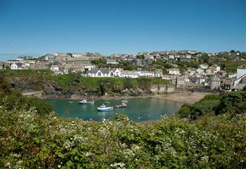 It's the shortest of drives to the popular village of Port Isaac, home to TV's Doc Martin and The Fisherman's Friends.