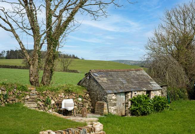 A lovely spot to sit out and enjoy the sunshine.
