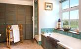 Enjoy leisurely holiday soaks in the bathroom which also has a separate shower. - Thumbnail Image