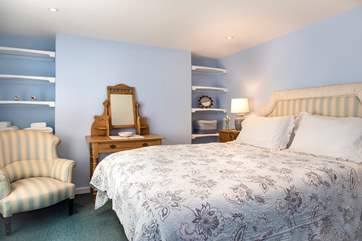 Bedroom two is quite charming.