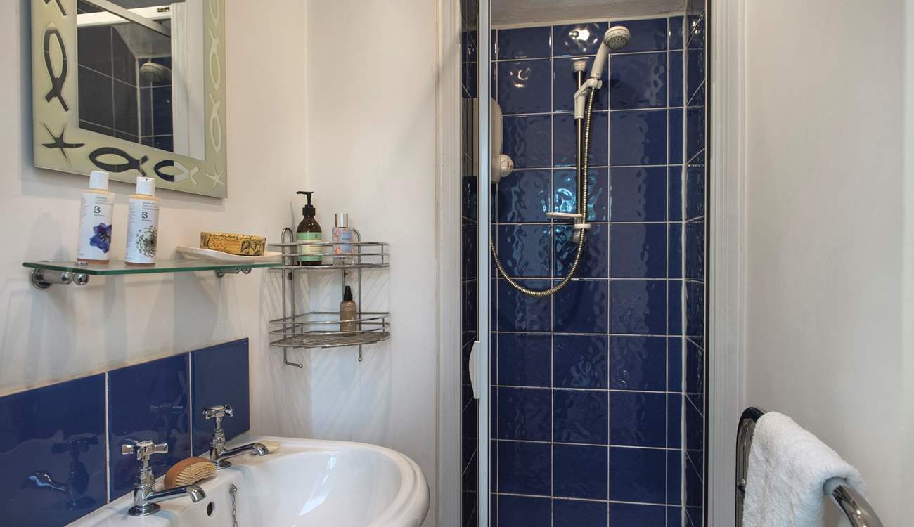 There is also a separate shower-room for all to use.