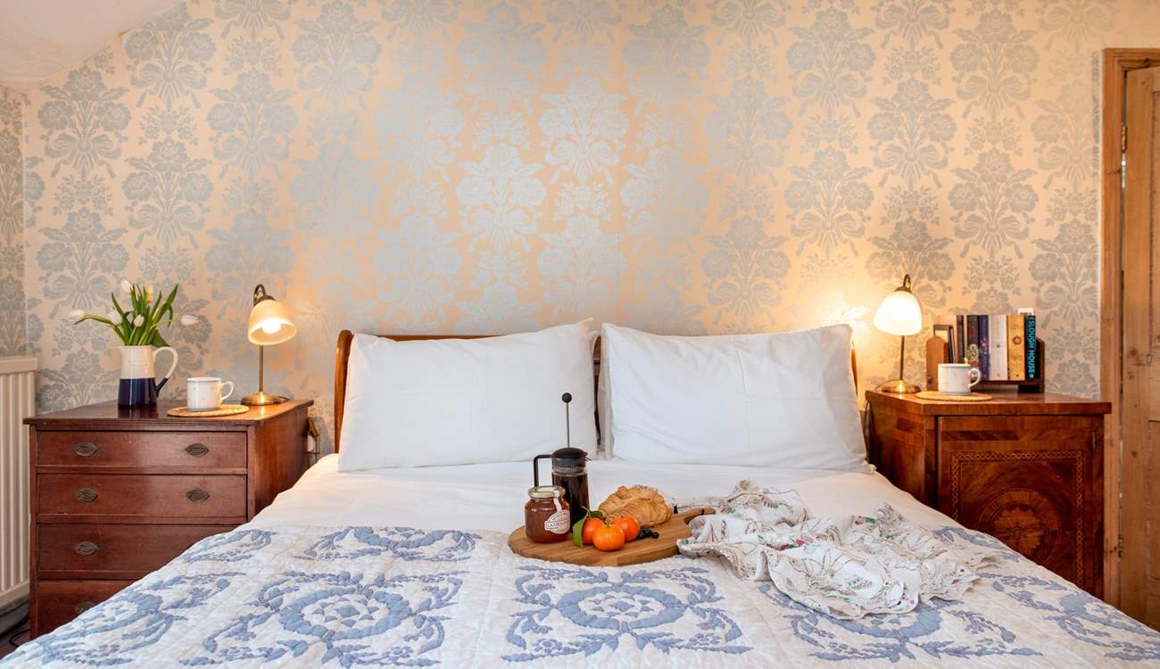 Breakfast in bed? Go on, you are on holiday!