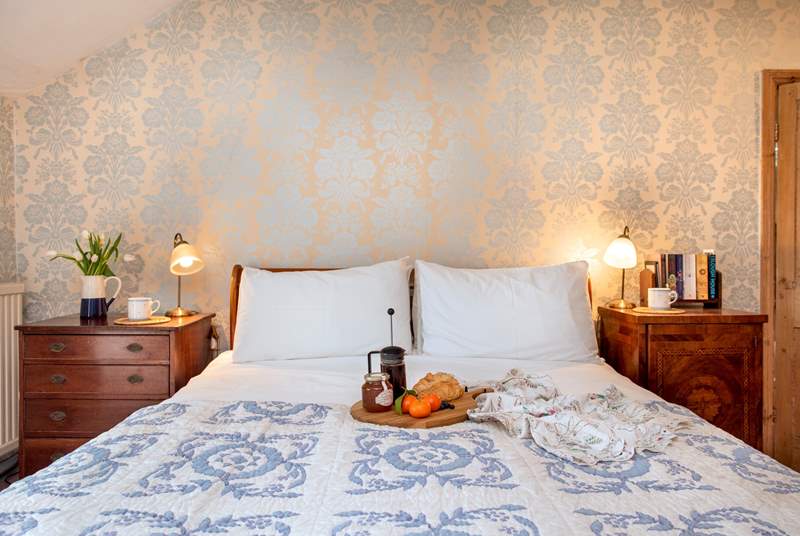 Breakfast in bed? Go on, you are on holiday!