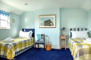 Bedroom four is a twin bedroom.