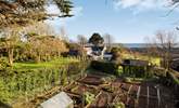 The garden has a viewing platform and what a view you get looking out over the garden and out to St Austell Bay in one direction.... - Thumbnail Image