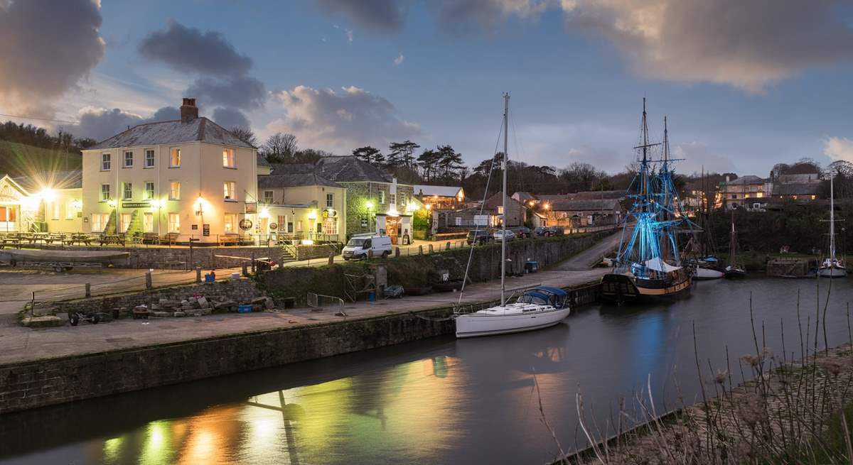 Charlestown is even more magical in the evening.