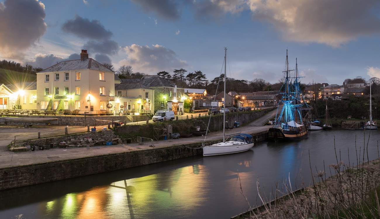 Charlestown is even more magical in the evening.