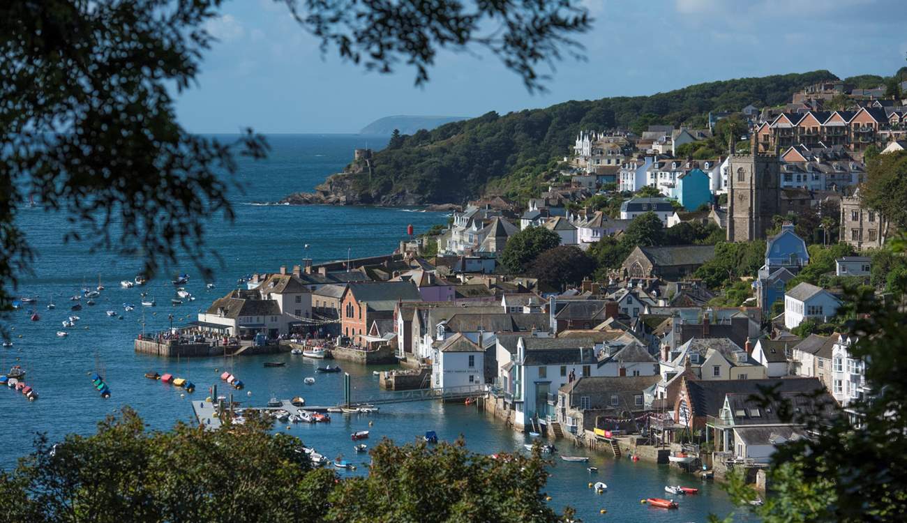 Spend the day at the popular sailing town of Fowey.