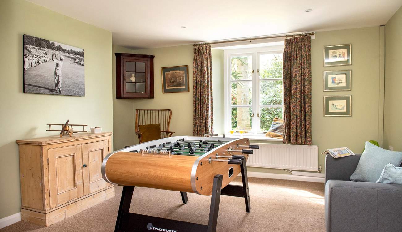 The games room/ snug will delight young and old alike