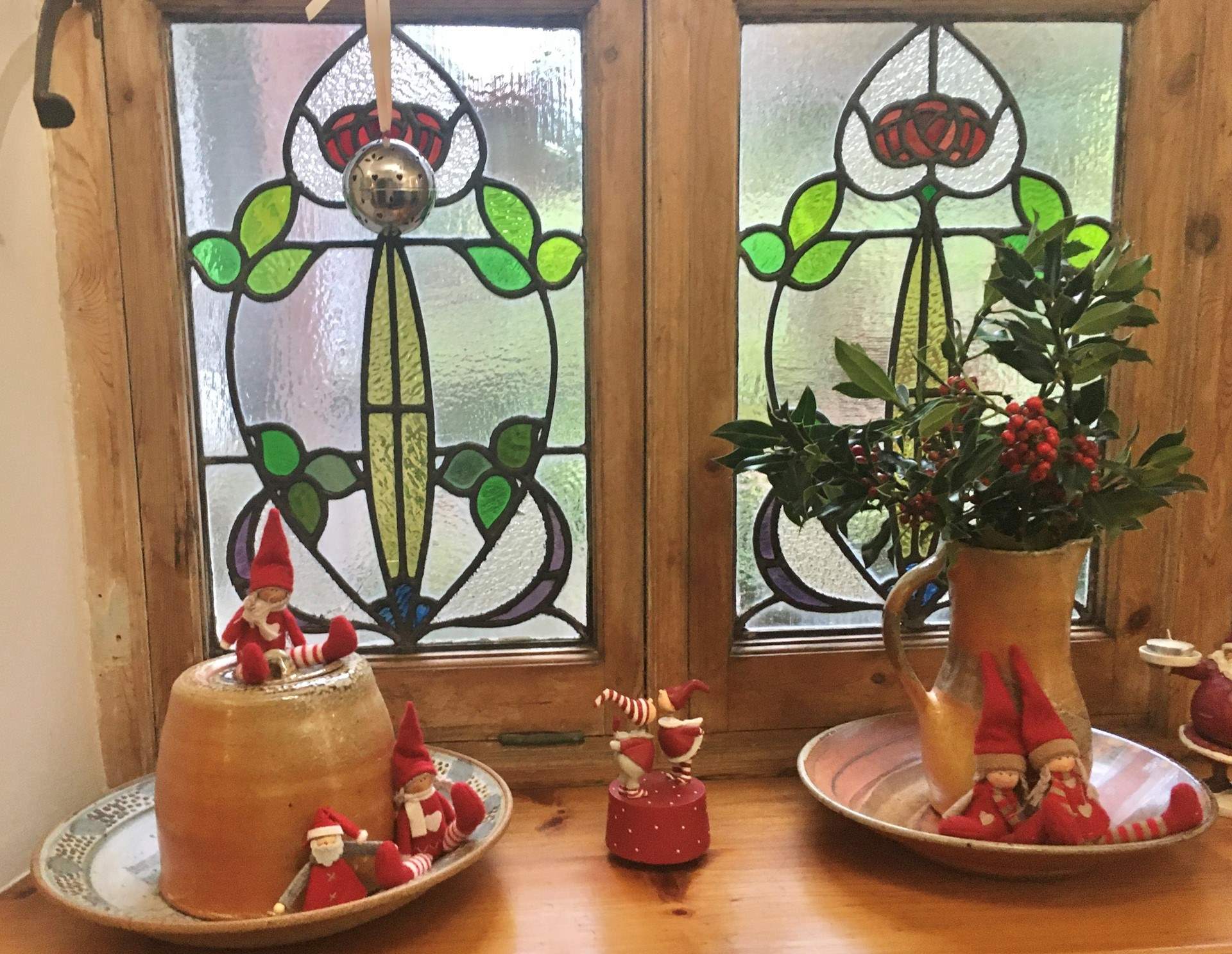 It's a wonderful house for a Christmas gathering.