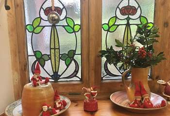 It's a wonderful house for a Christmas gathering.