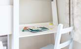 And there's even a cute desk for some holiday reading. - Thumbnail Image