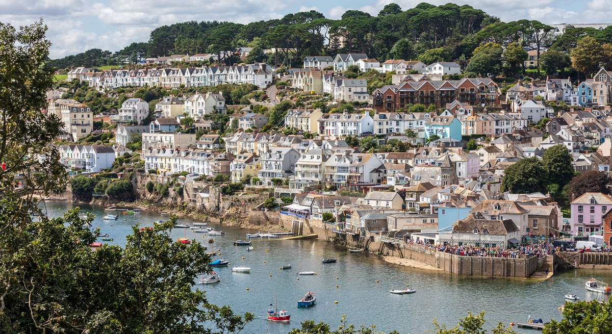 The colourful town of Fowey is worth a visit.