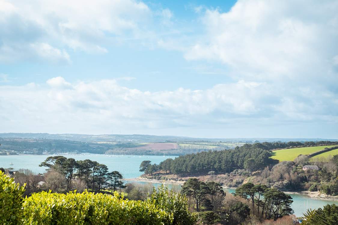 The views from the first floor are stunning.