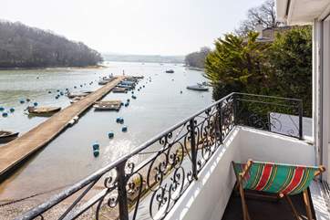The view from the balcony of bedroom 1.